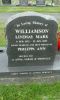 WILLIAMSON - Lindsay Mark - Headstone