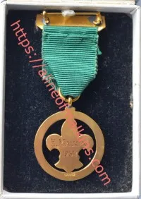 Edwin Malkin Snr Scouting Medal of Merit